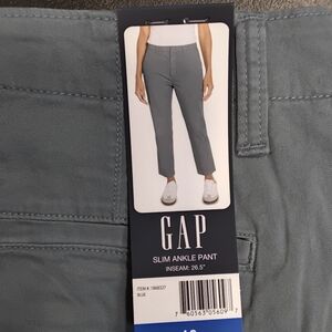 GAP Women's Gray Slim Ankle Pants